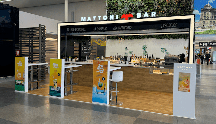 Místo setkání – Terminál 1, bar Mattoni